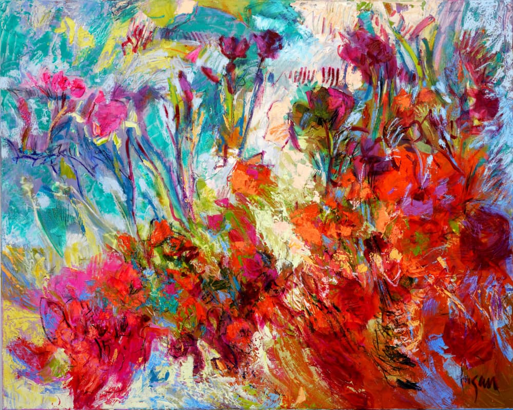 Botanic Radiance by Dorothy Fagan — canvas wall art