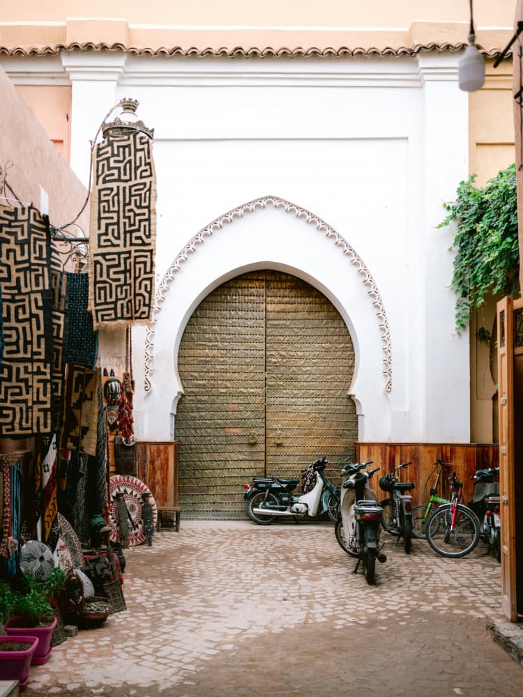 Medina of Marrakech by Raisa Zwart — canvas wall art