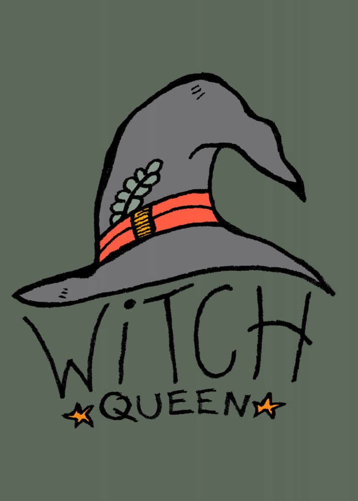 Magical Witch Queen by Stephen Wade — canvas wall art