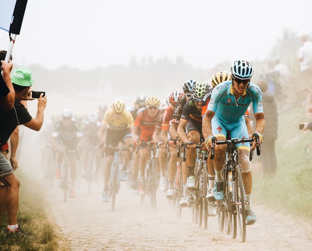 Dusty Road Race by Carlo Beretta — canvas wall art