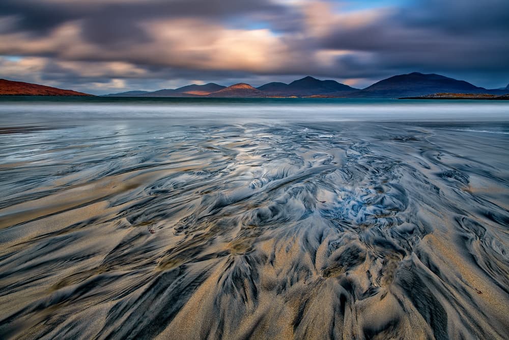 Rippling Sand Beach Landscape by Luigi Ruoppolo — canvas wall art