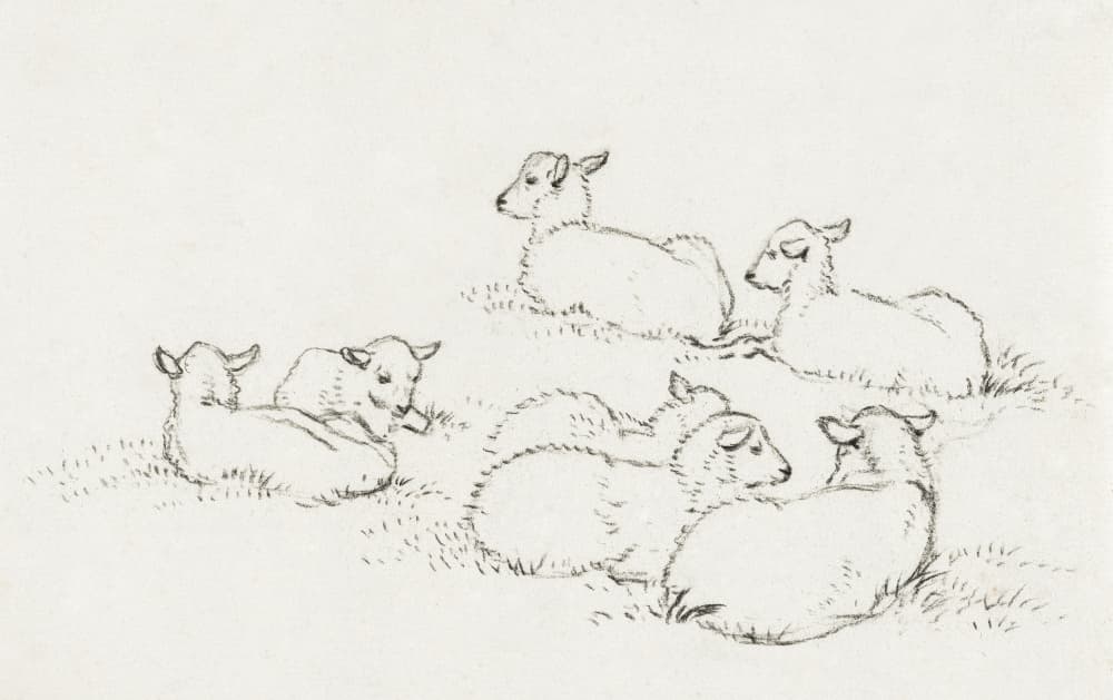 Six Lying Lambs (1820)