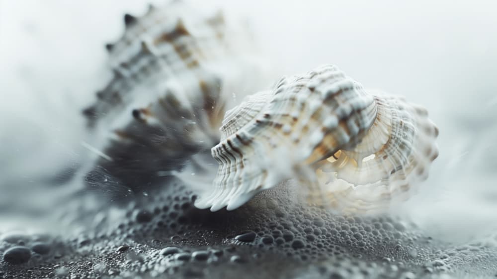Seashell Serenity by Treechild — canvas wall art