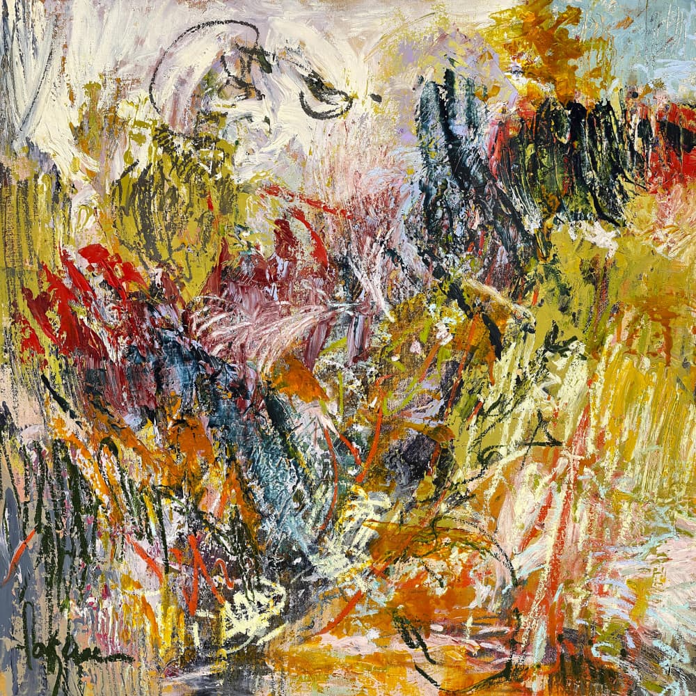Df036primal Flame Ii by Dorothy Fagan — canvas wall art