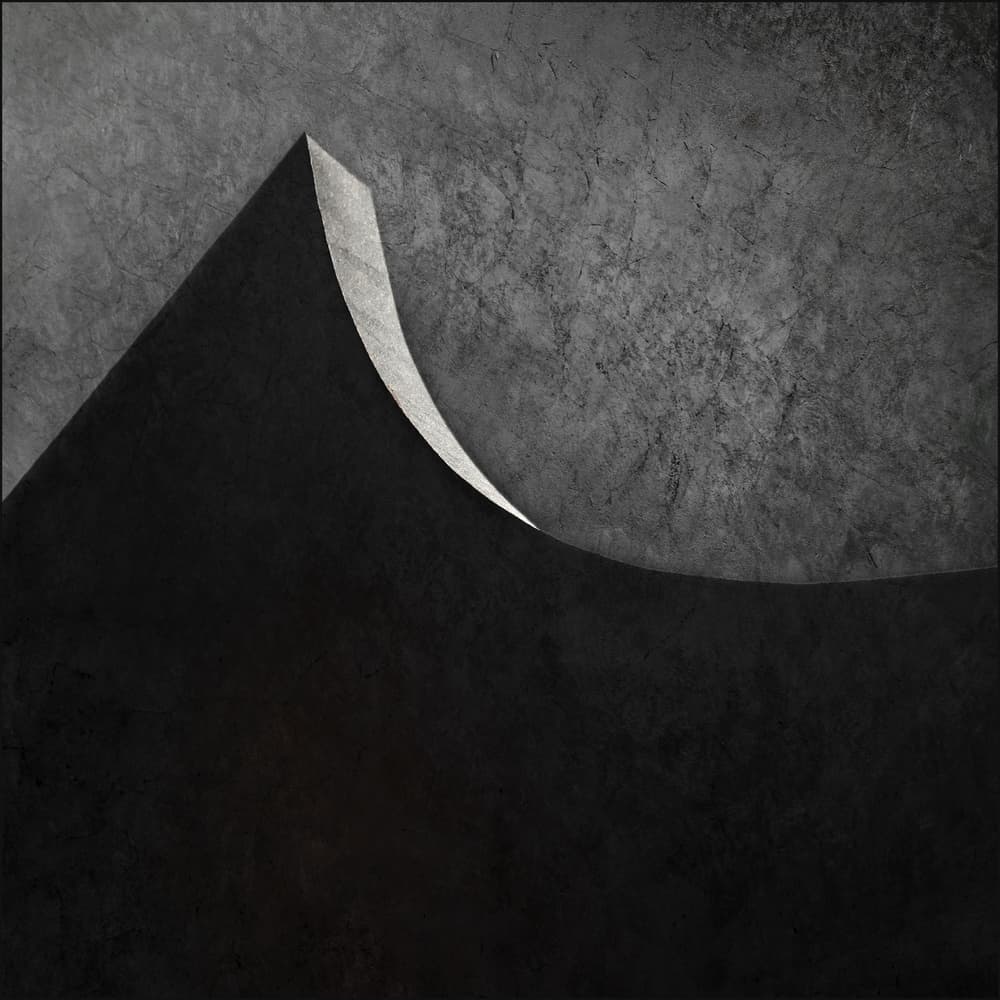 Curved Concrete Shadow by Gilbert Claes — canvas wall art