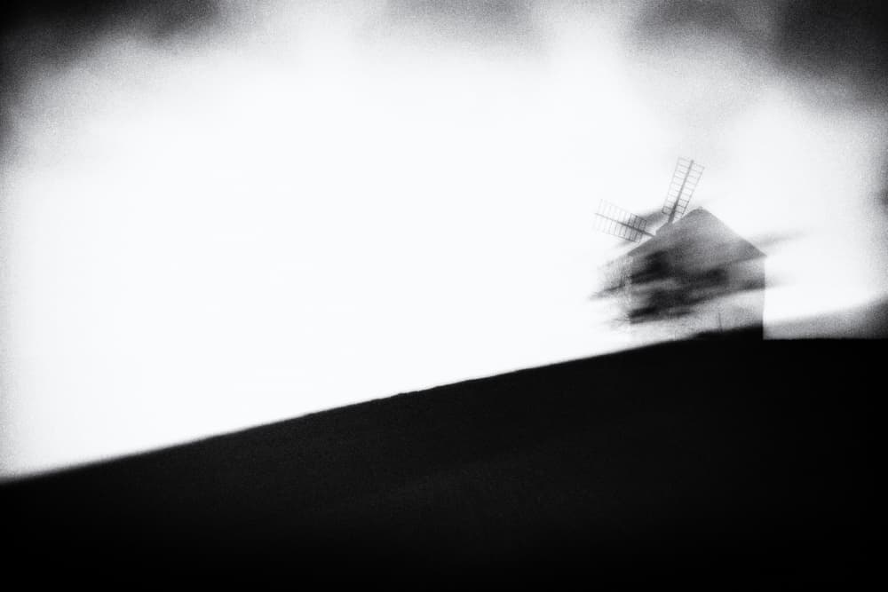 Abstract Windmill Hill by Dusan Ignac — canvas wall art
