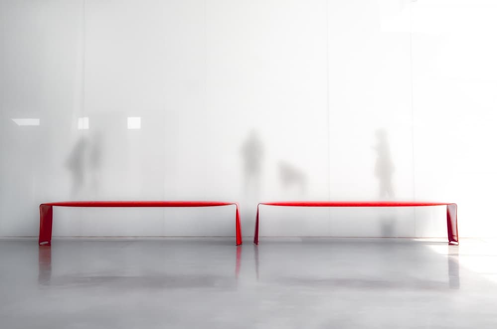 Red Goals Ghostly Play by Hilde Ghesquiere — canvas wall art