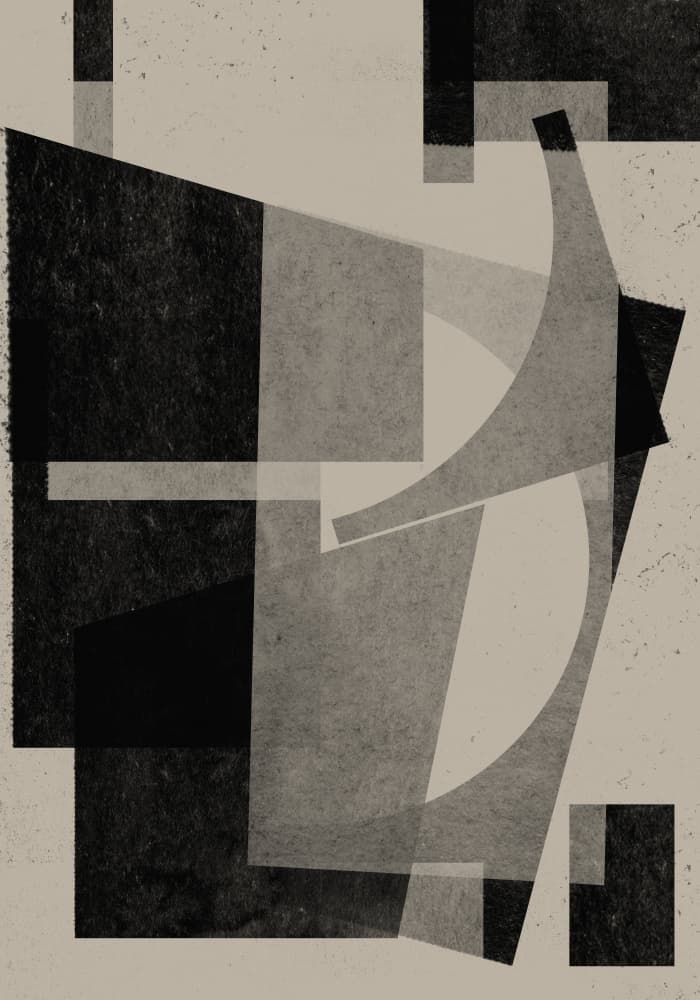 Geometric Shadows by THE MIUUS STUDIO — canvas wall art