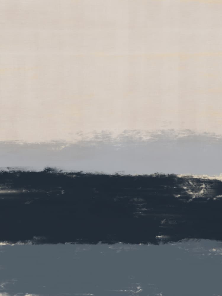 Serene Horizon Abstract by Little Dean — canvas wall art