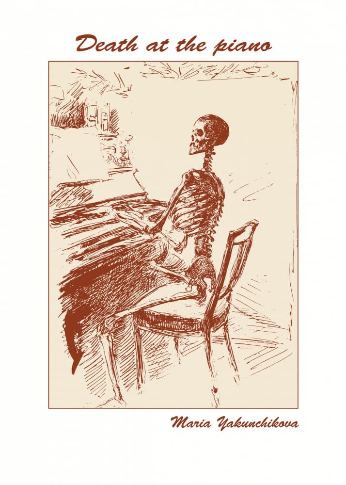 Gothic Skeleton Musician by Doa Project — canvas wall art