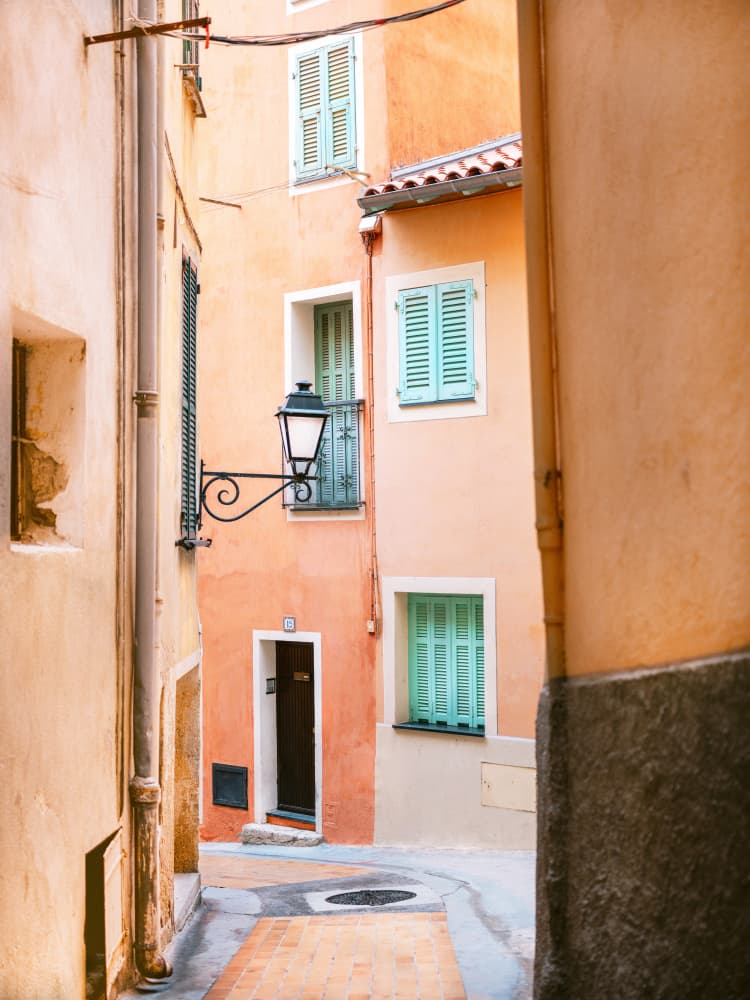 Coral Cote d'Azur | Menton | South of France by Raisa Zwart — canvas wall art