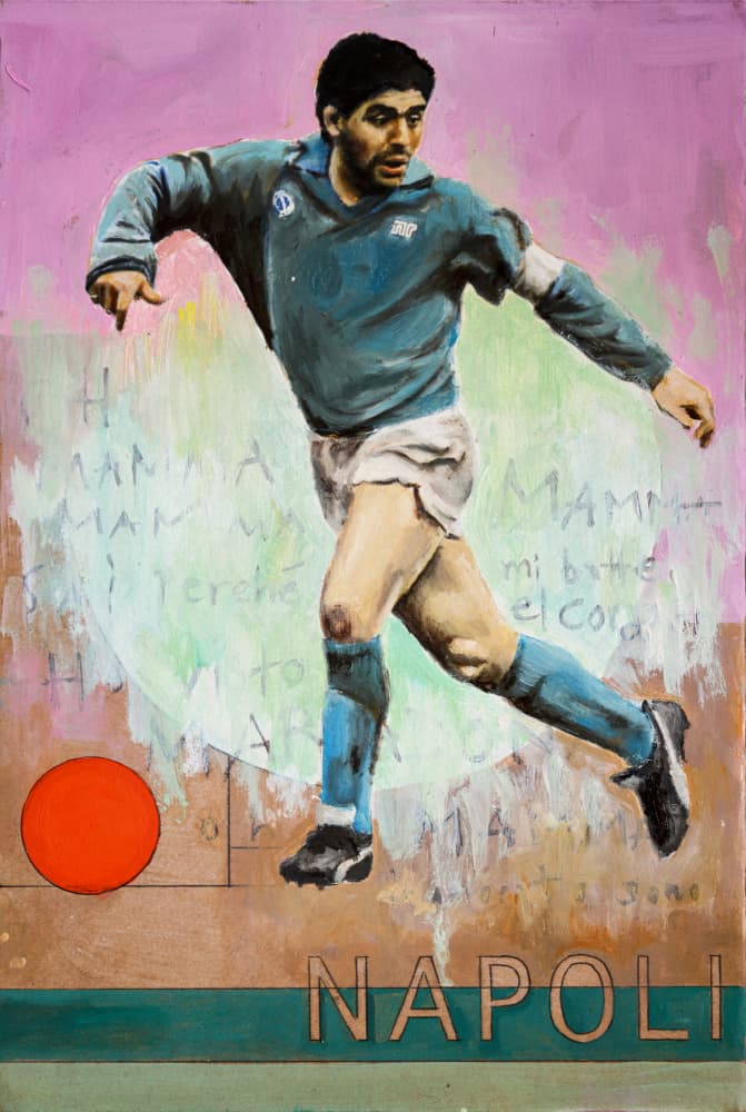 Dynamic Soccer Athlete by David Diehl — canvas wall art