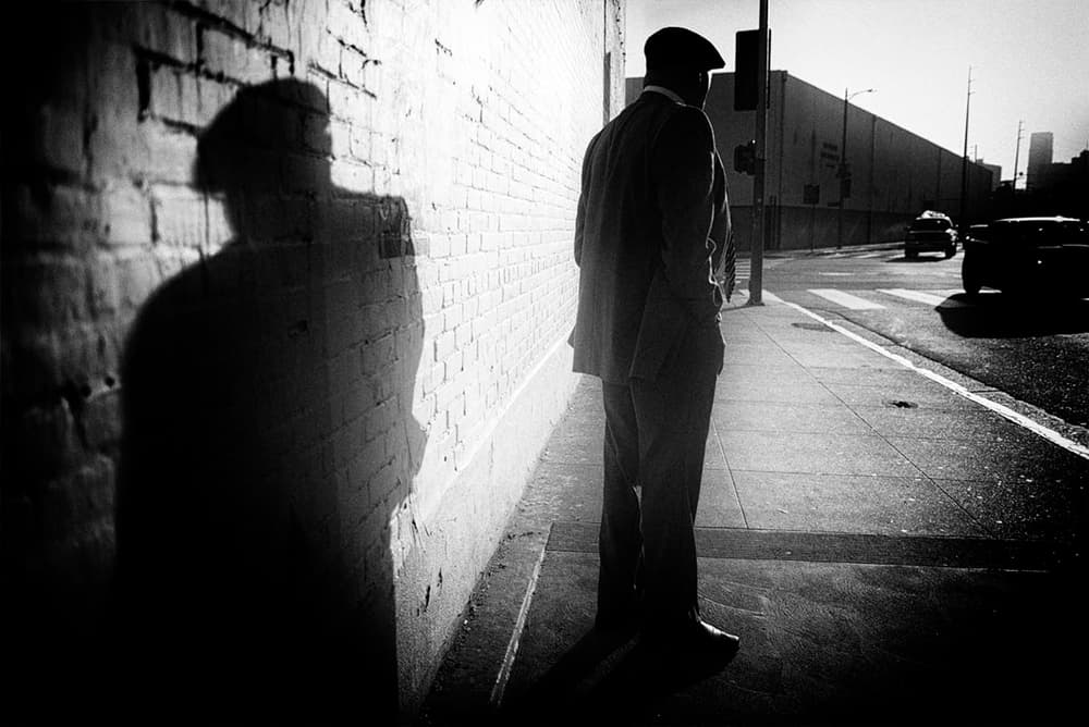 Man And His Shadow by Tina Kim — canvas wall art