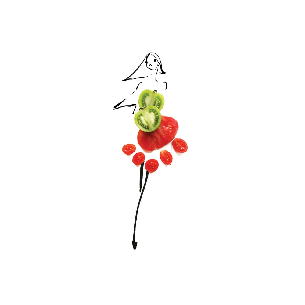 Tomatoes by Gretchen Roehrs — canvas wall art