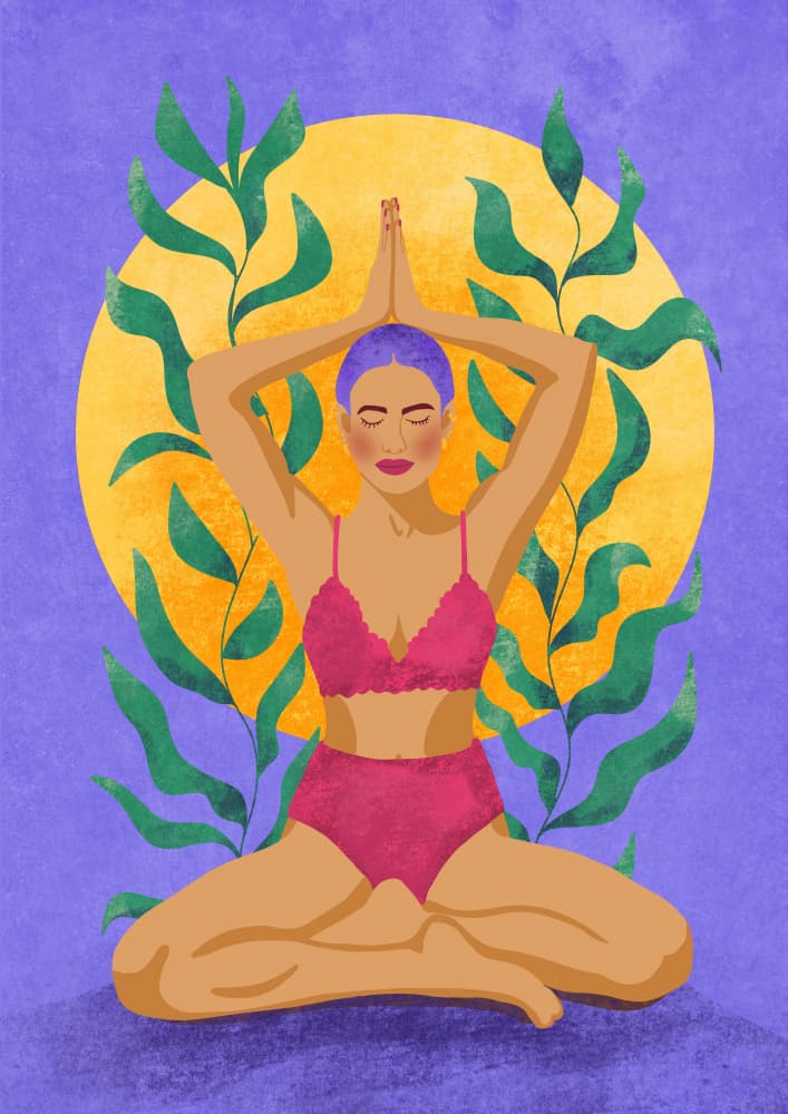 Meditation by Raissa Oltmanns — canvas wall art