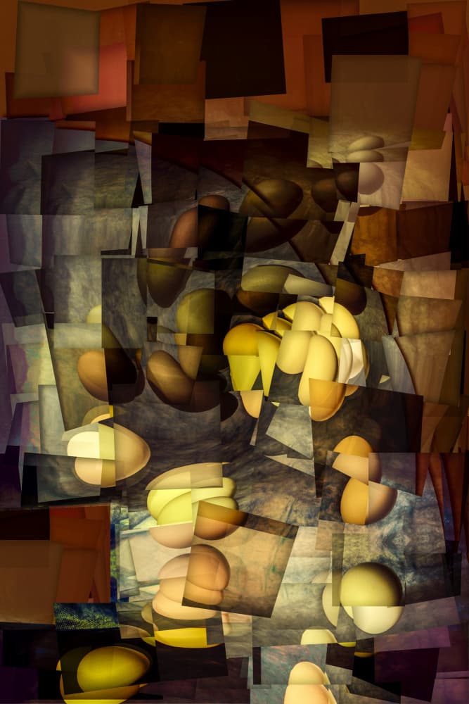 Modern Abstract Forms by Brig Barkow — canvas wall art