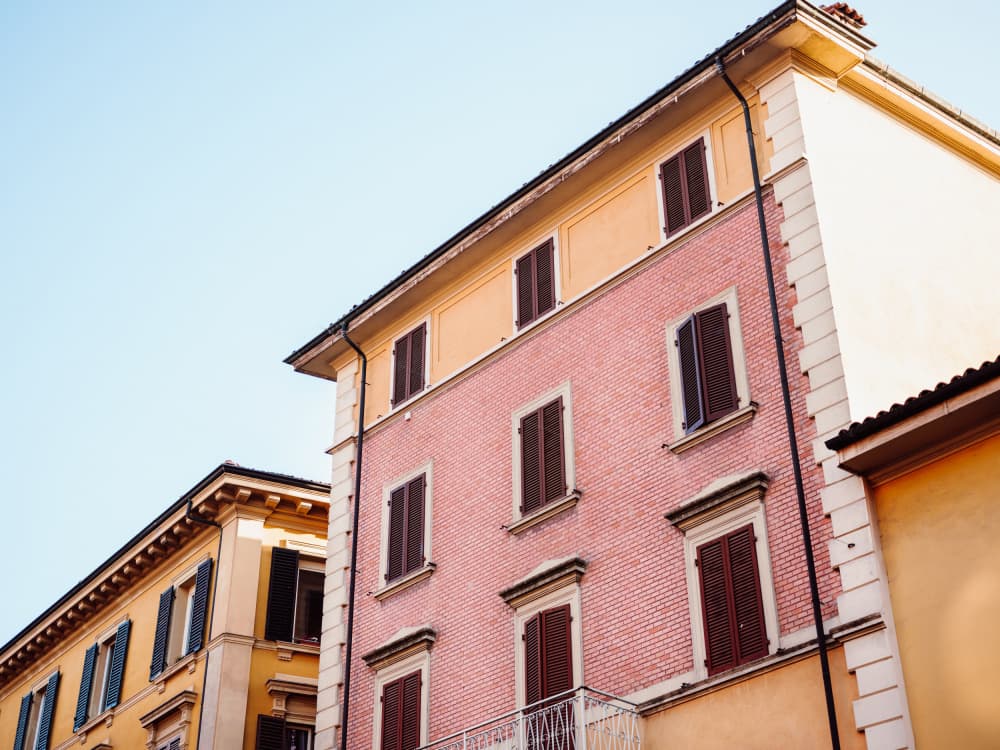 Pastel Bologna | Italy Travel Photography by Raisa Zwart — canvas wall art