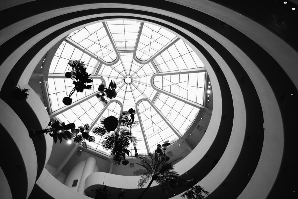 Grand Spiral Skylight by Joey Franco — canvas wall art