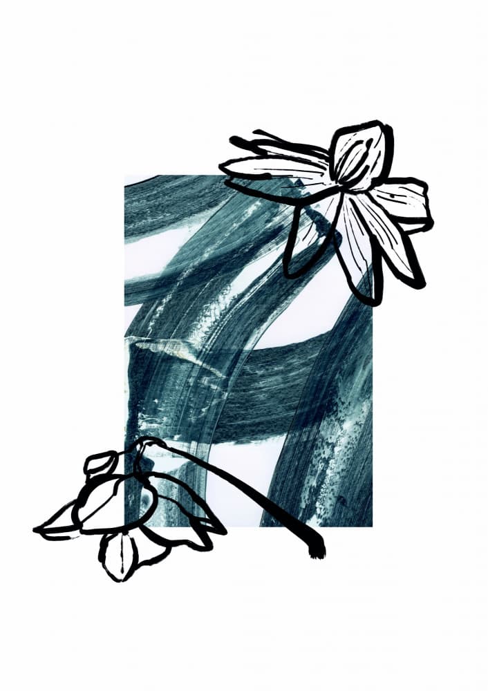 Abstractbotanicsno02 by Treechild — canvas wall art