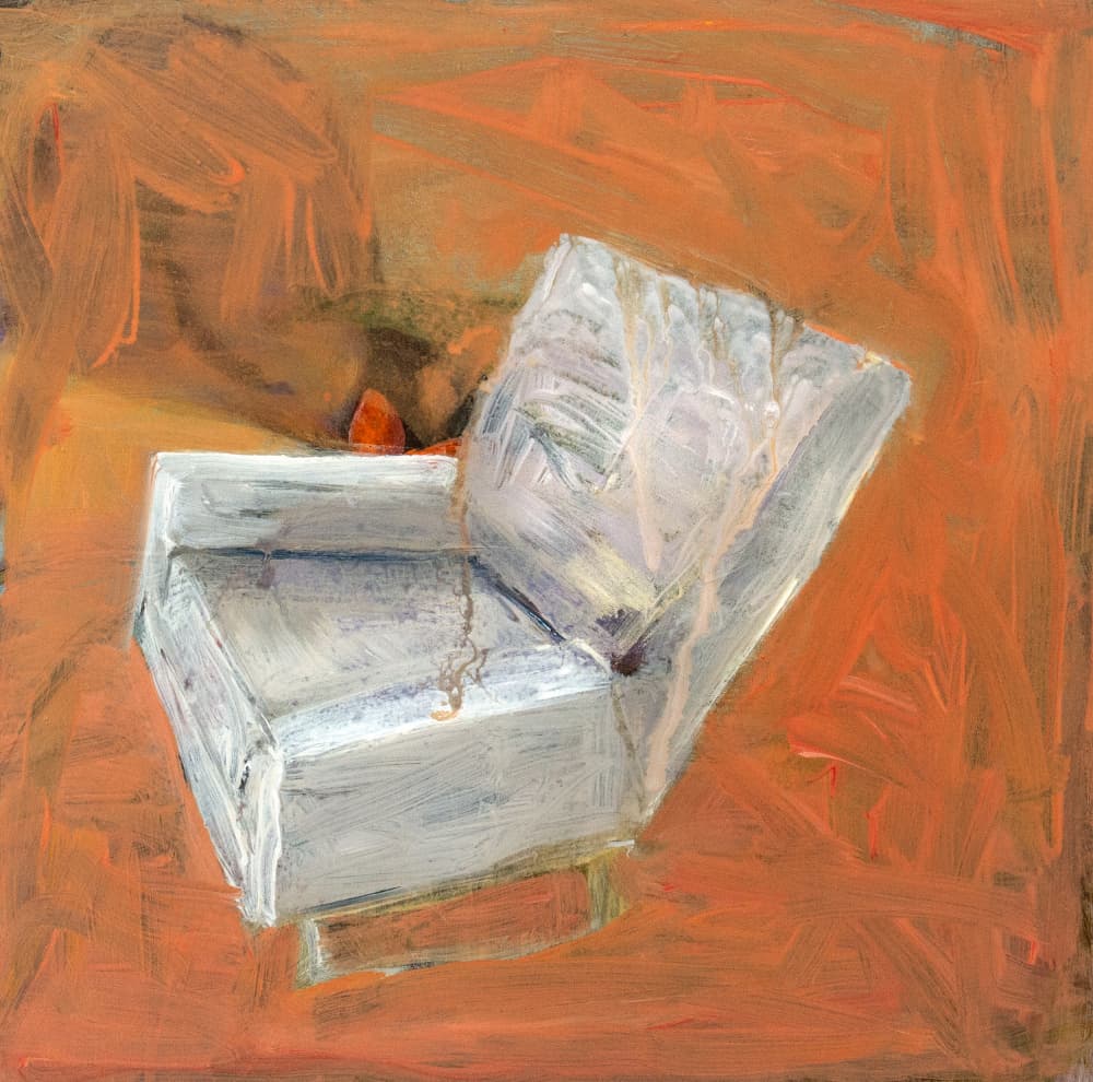Open White Box by Claire Lerner — canvas wall art