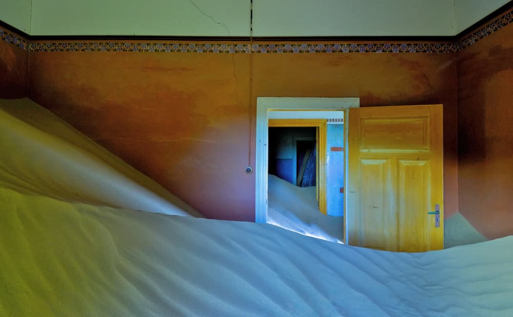 Sand Swallowed Room by Louis Blair — canvas wall art