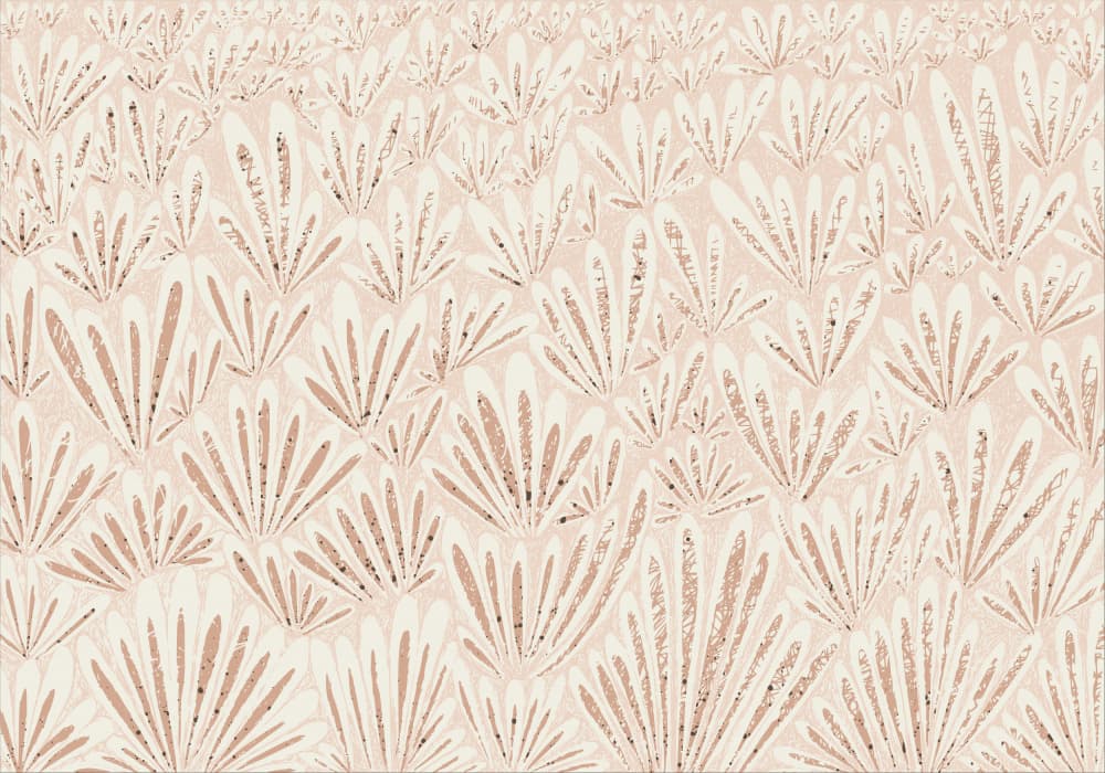 Blush Botanical Pattern by Annick — canvas wall art