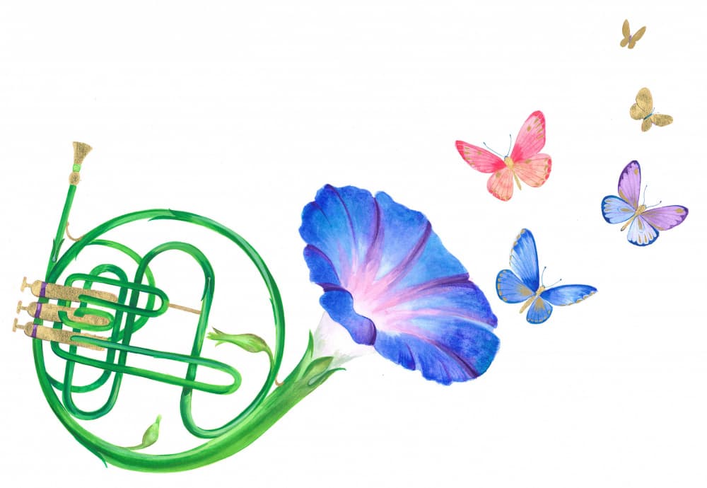 Brass Blossom Symphony by Isabelle Brent — canvas wall art