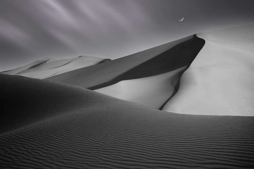 Desert Moon Dunes by Hsiao-Yang Fei — canvas wall art