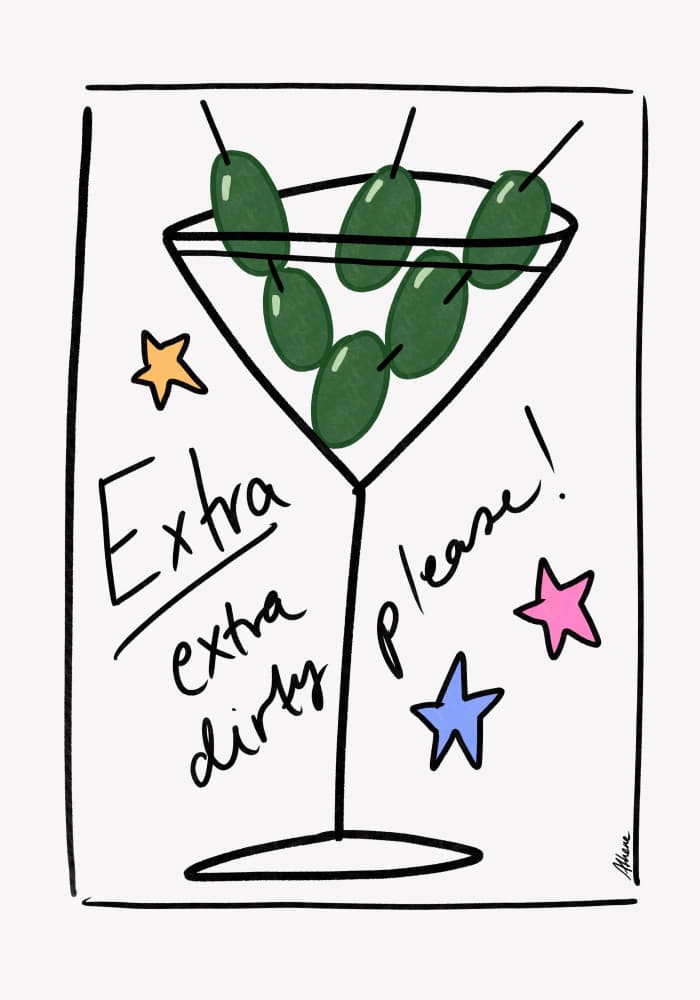 Extra extra dirty! by Athene Fritsch — canvas wall art