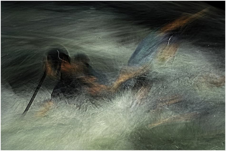 Abstract River Flow by Milan Malovrh — canvas wall art
