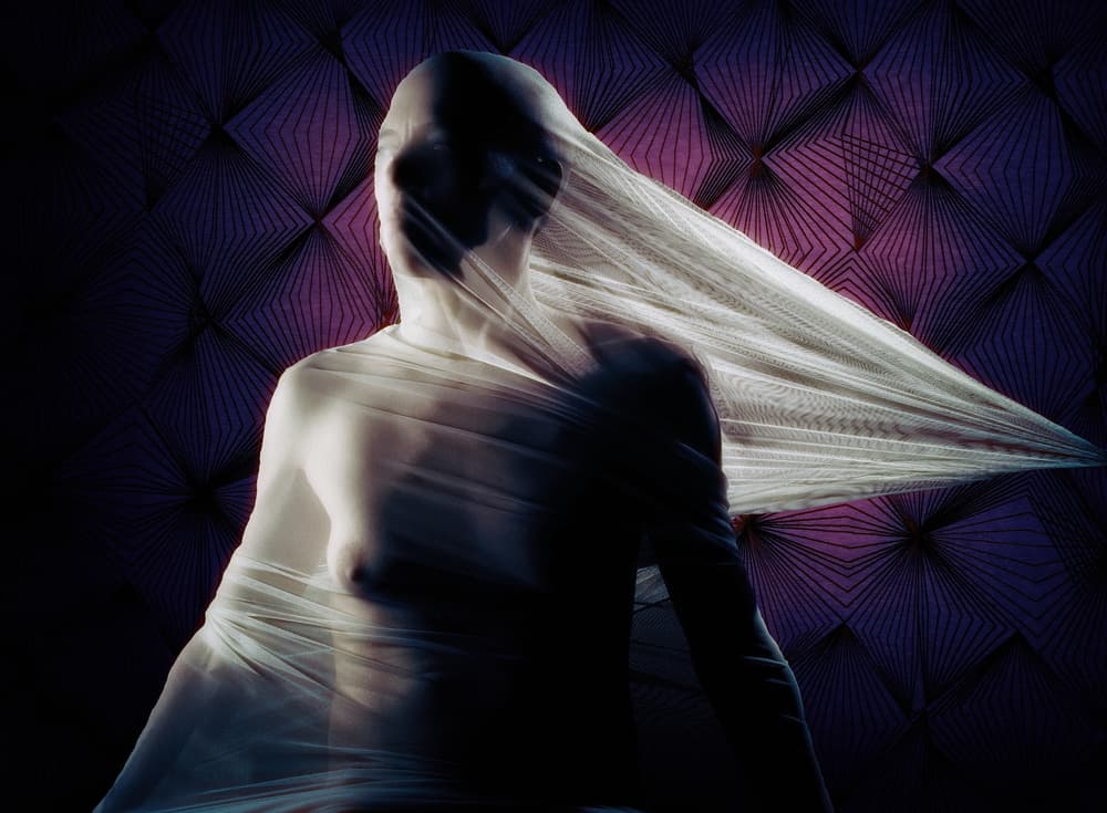 Wrapped In Mystery by mario lotzin / uwe friessner — canvas wall art