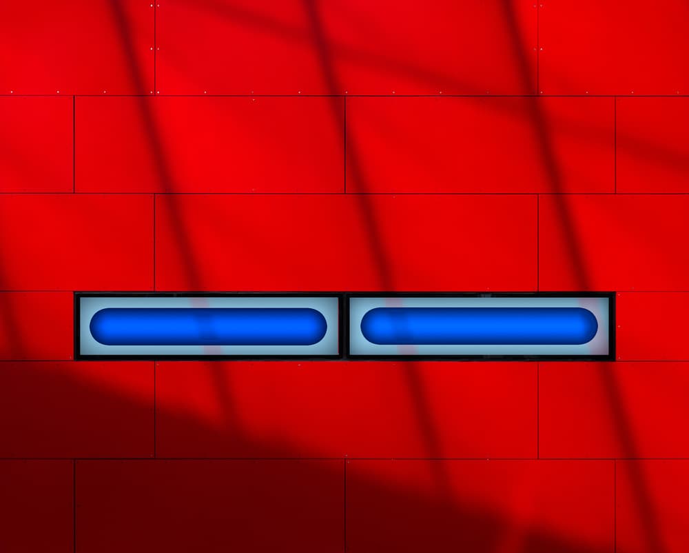 Modern Red Wall Lights by Harry Verschelden — canvas wall art