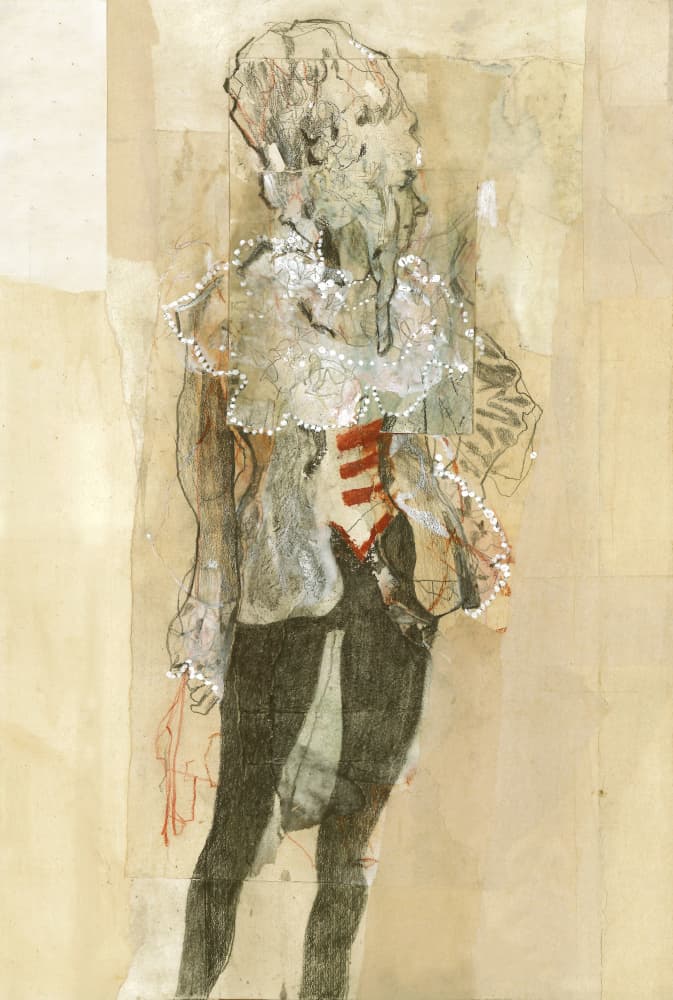 Elegant Baroque Figure by Ute Rathmann — canvas wall art