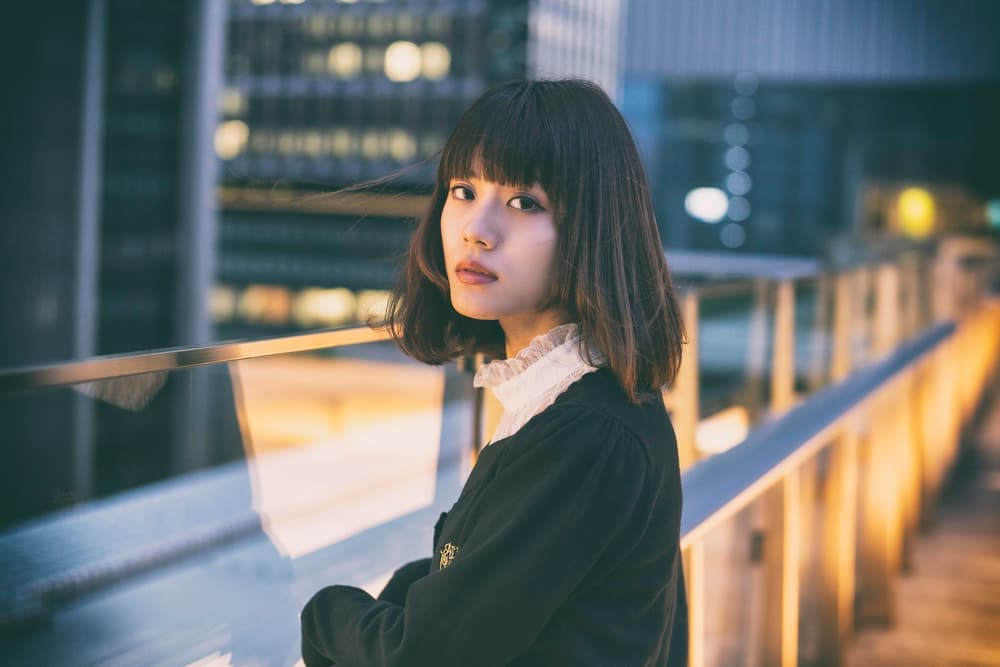 Urban Night Portrait by 7 Flavor C/P — canvas wall art