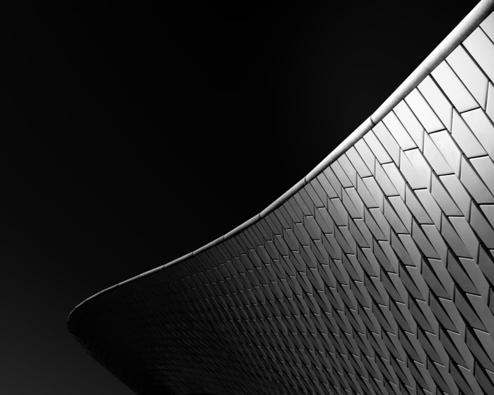 Sleek Curved Architecture by Stefan Buder — canvas wall art