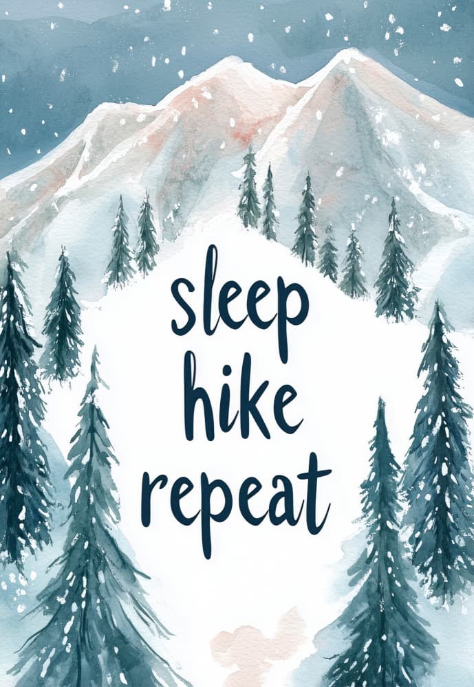 Winter Wanderlust by Treechild — canvas wall art