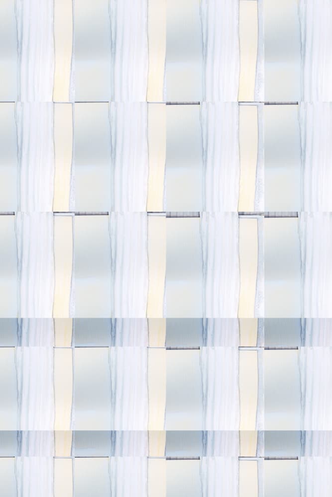 Soft Geometric Stripes by cartissi — canvas wall art