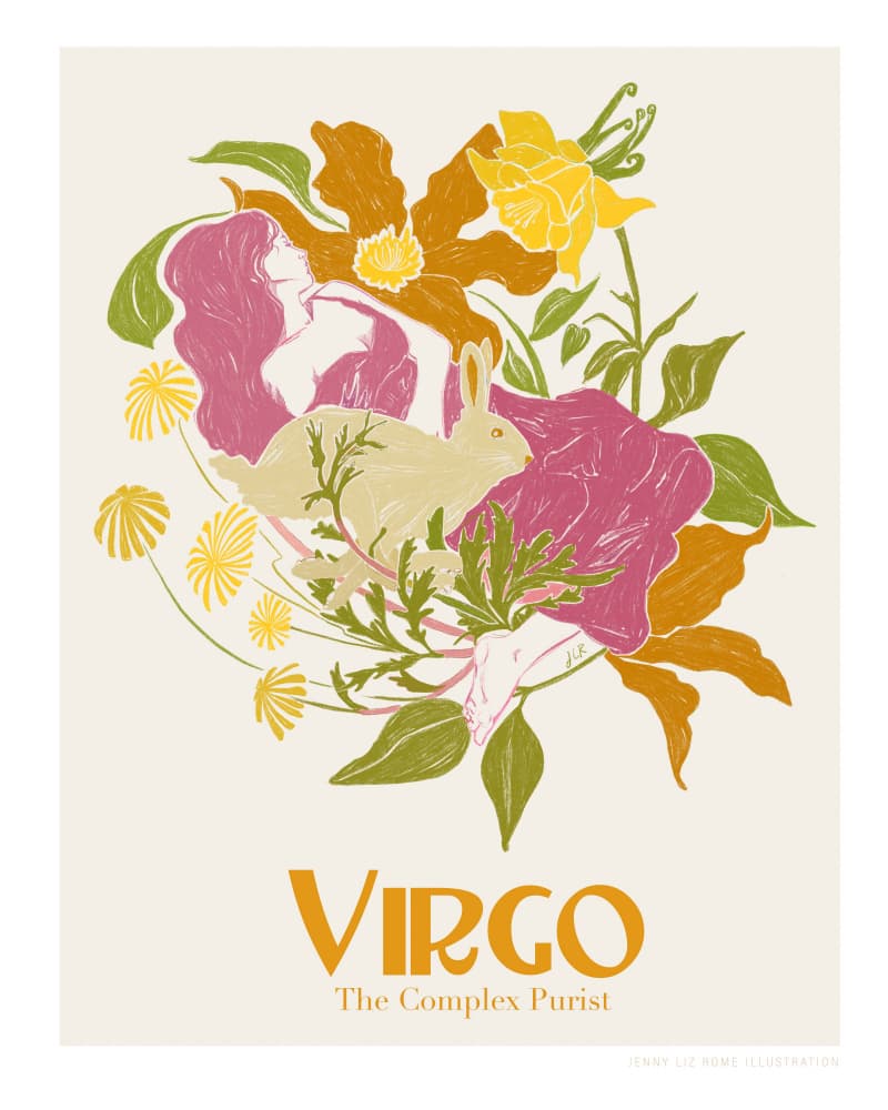 Jlr Virgo by Jenny Liz Rome — canvas wall art