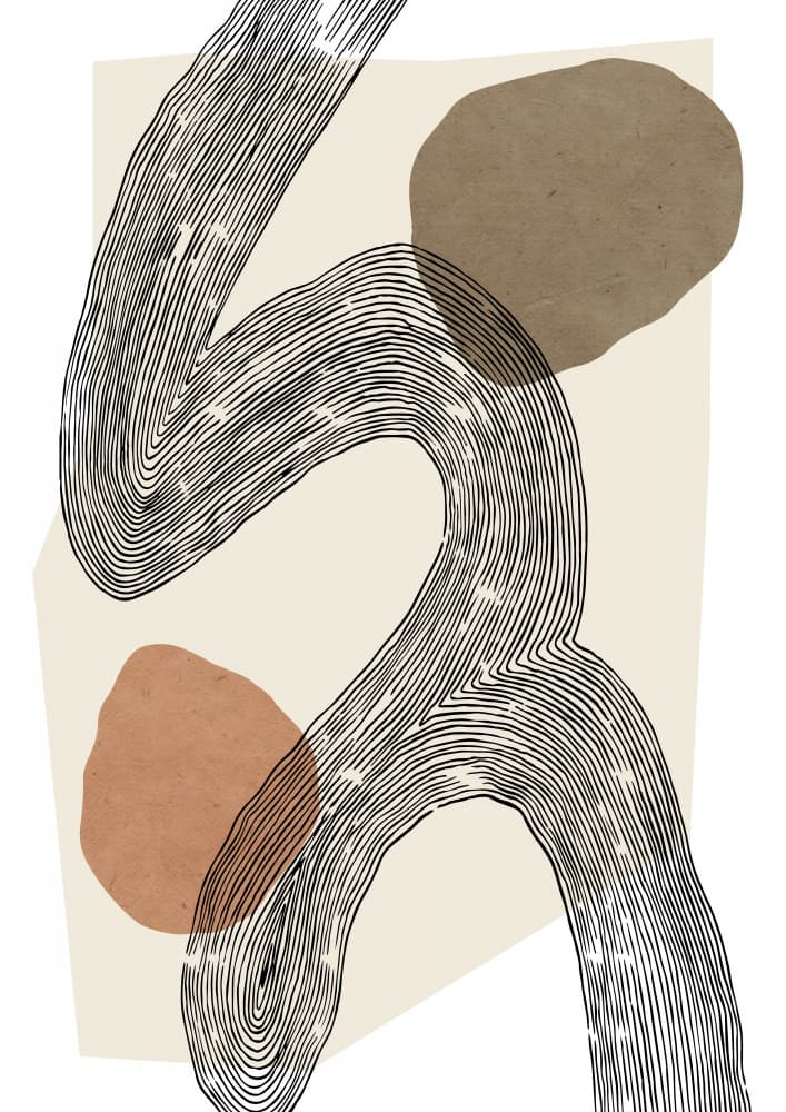 Fluid Paths by Treechild — canvas wall art
