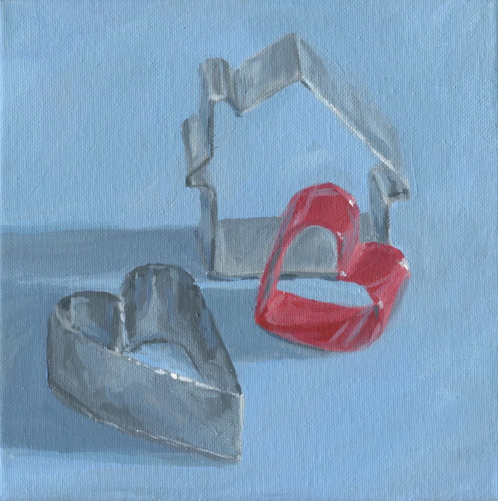 Home Heart Cutters by Carrie Arnold — canvas wall art
