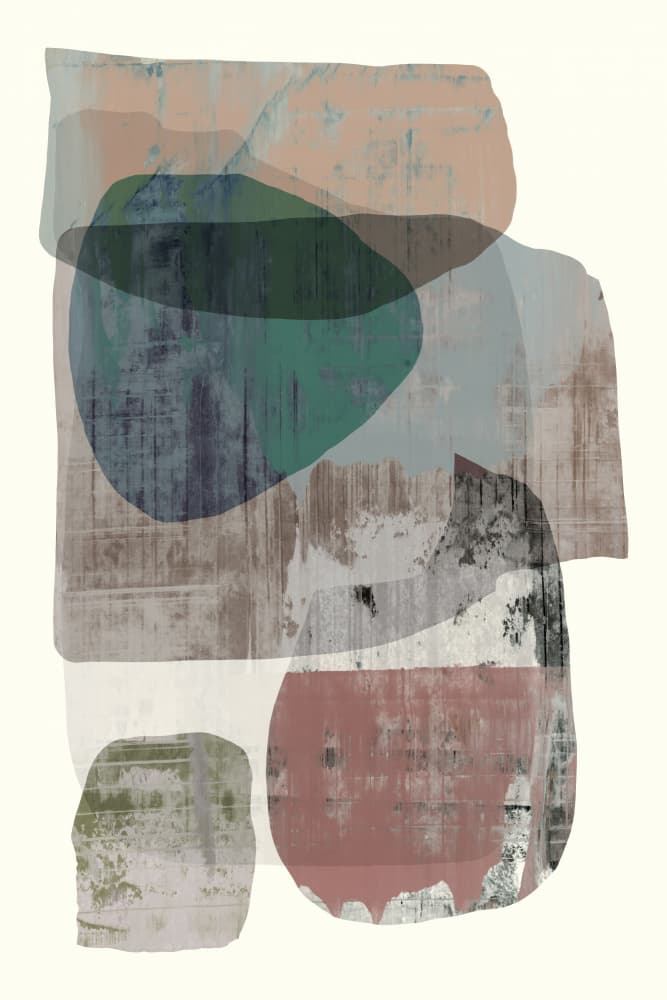 Abstract Earthy Forms by cartissi — canvas wall art
