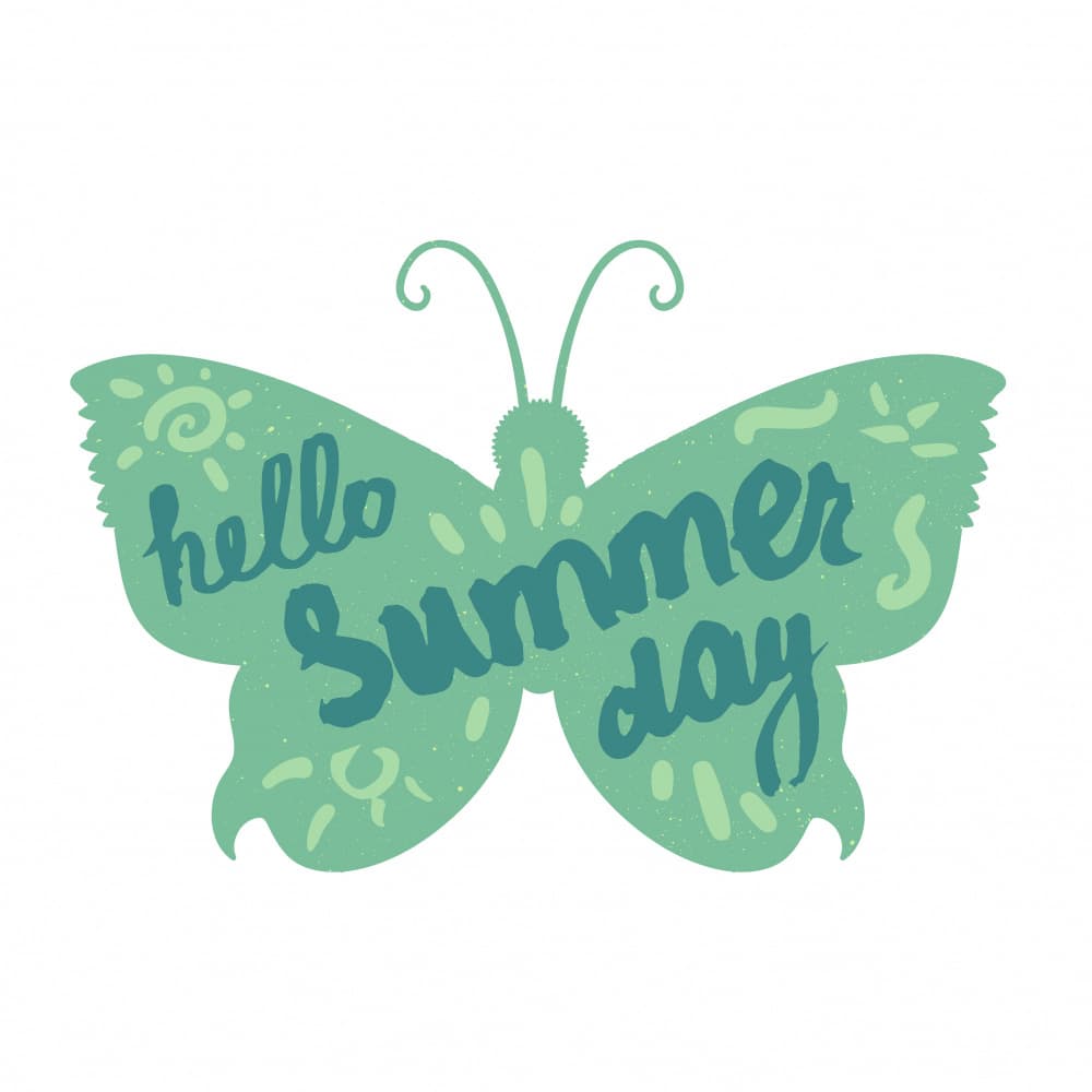 Hello Summer Day by Marika Barsrsind — canvas wall art