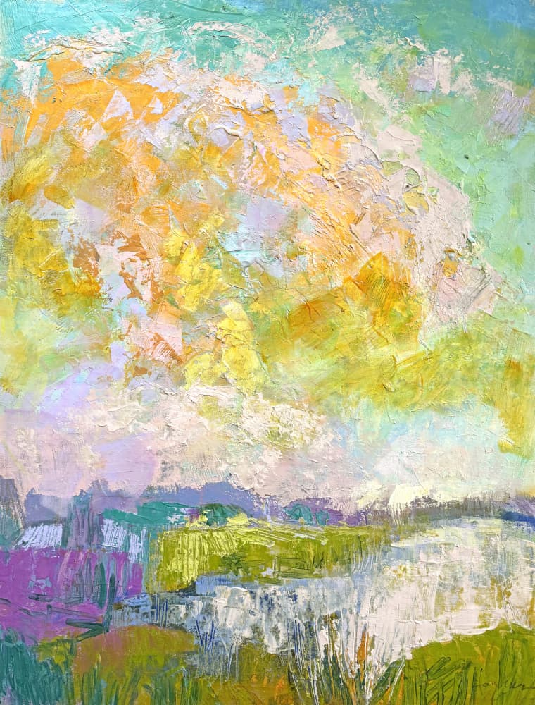 Sunlit Reflections by Dorothy Fagan — canvas wall art