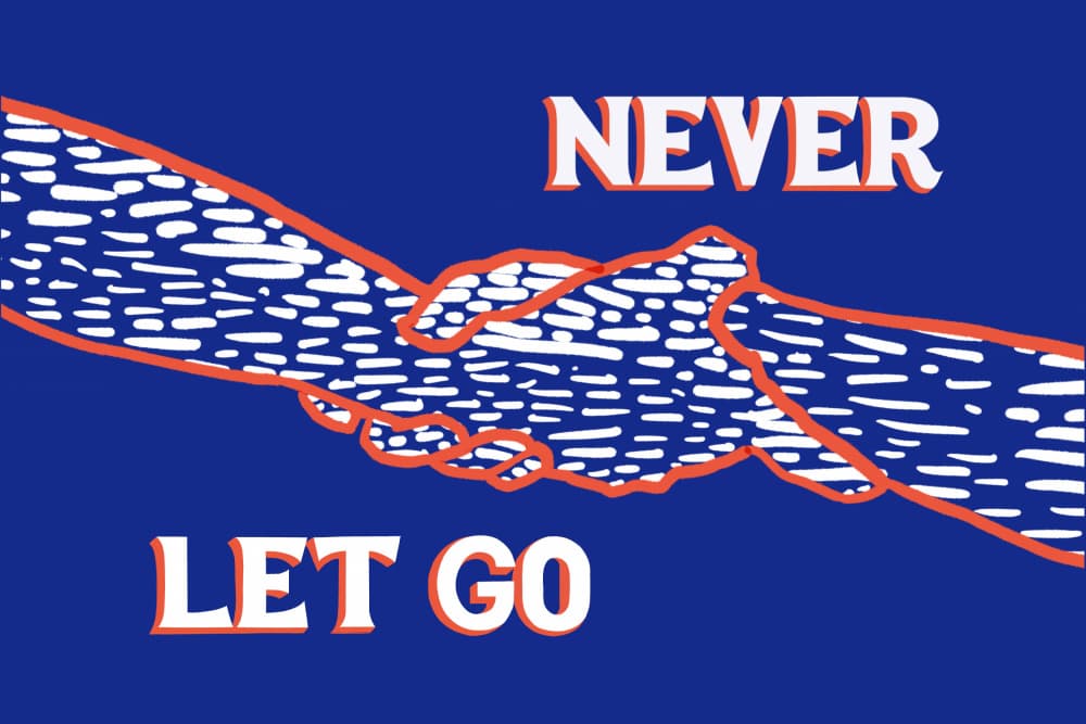 Never Let Go by Julia Cheney — canvas wall art