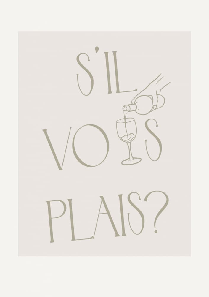 Pour with Grace by Treechild — canvas wall art