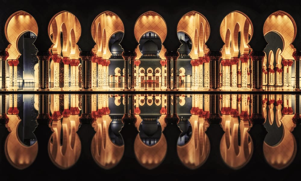 Golden Arches Reflection by Massimo Cuomo — canvas wall art