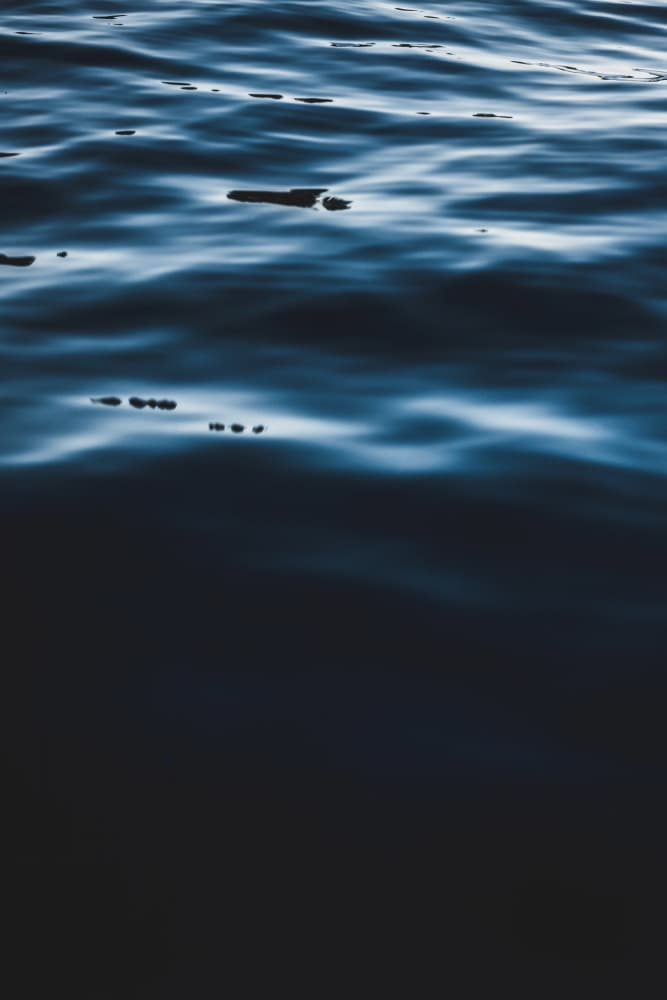 Deep Blue Ripples by Tim Mossholder — canvas wall art