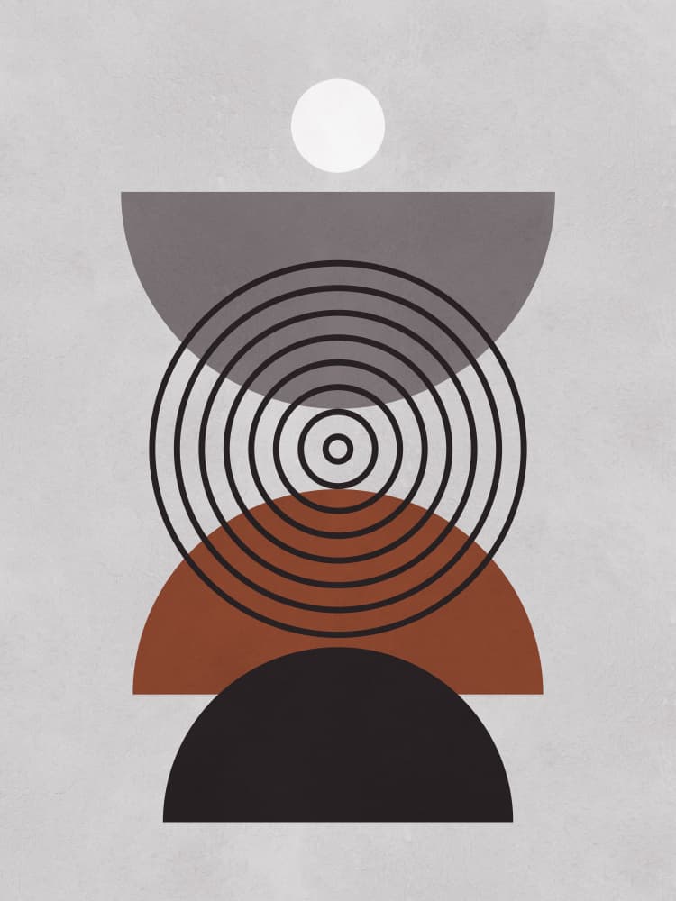 Modern Geometric Forms by Vitor Costa — canvas wall art