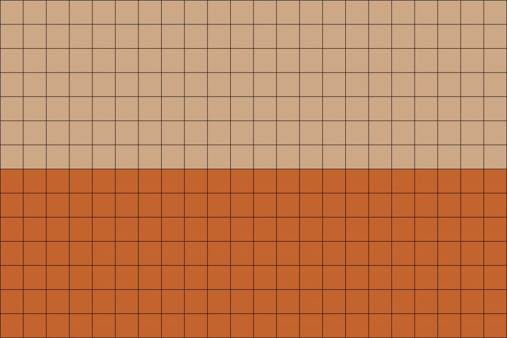 Horizontal Color Block Grid by Nilesh Kulkarni — canvas wall art
