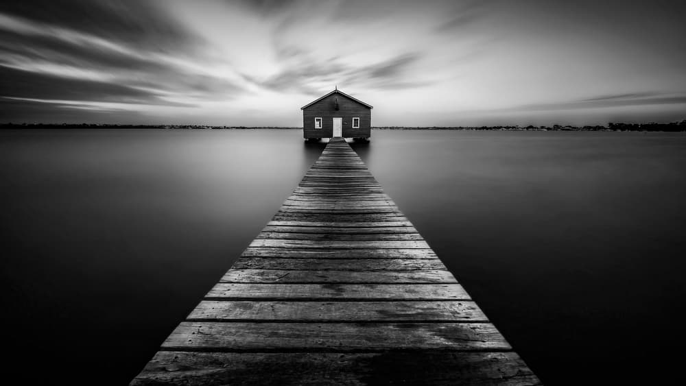 Journey to the Boathouse by Despird Zhang — canvas wall art
